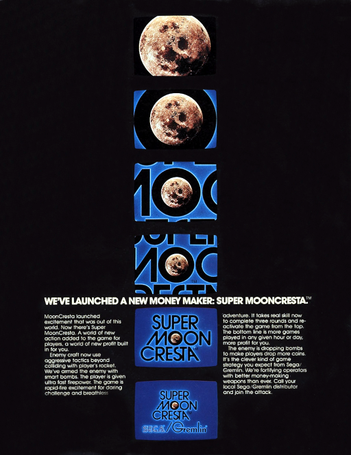 Super Moon Cresta MAME2003Plus Game Cover